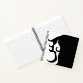 Deco Mod Woman Notitieboek (Binnen)