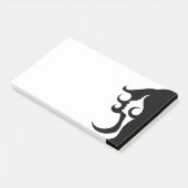 Deco Mod Woman Post-it® Notes (Schuin)