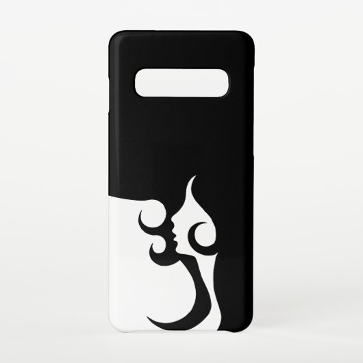 Deco Mod Woman Samsung Galaxy Hoesje (Achterkant)