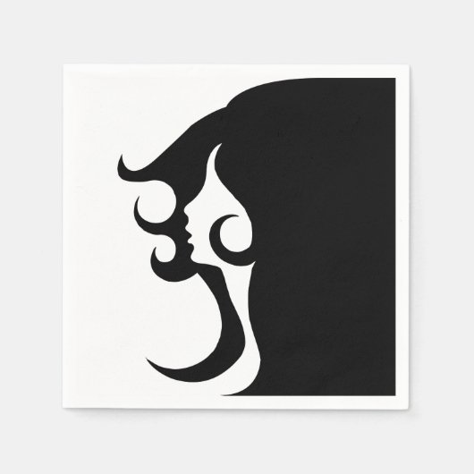 Deco Mod Woman Servet (Voorkant)