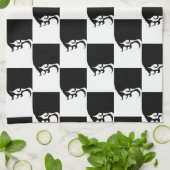 Deco Mod Woman Theedoek (Gevouwen)