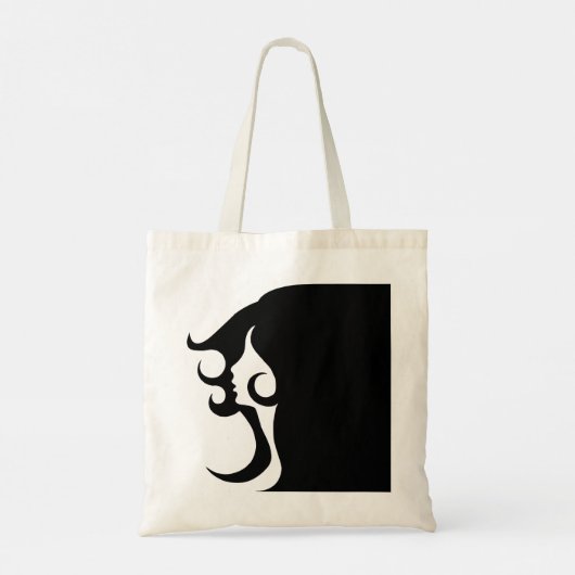 Deco Mod Woman Tote Bag (Achterkant)