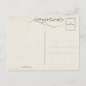 Deco Moderne Style Paasdrogers Briefkaart (Achterkant)