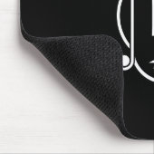 Deco Monogrammed Muismat (Hoek)