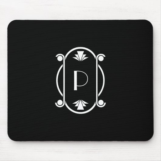 Deco Monogrammed Muismat (Voorkant)
