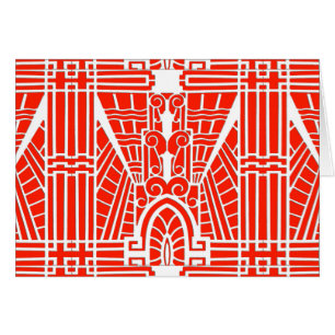 Déco Motif architecturale, Mandarin Orange