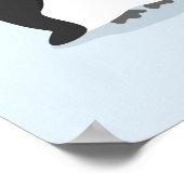 Déco murale de poussin de pingouin mignon et sa fa (Coin)