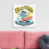 Déco murale Flow With The Happy Waves (Insitu(Salon))