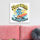 Déco murale Flow With The Happy Waves (Insitu(Salon))