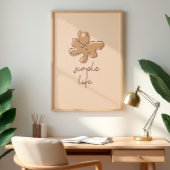 Déco murale minimaliste Simple Life