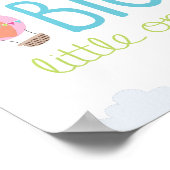 Déco murale pour chambre de bébé ballon à air chau (Coin)