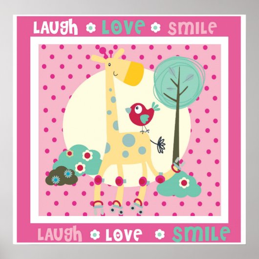 déco murale rire, amour, sourire (Devant)