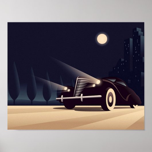 Deco Nights Poster (Voorkant)