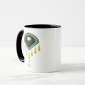 Déco Oeuf Spatial Mug 11oz. (Devant gauche)