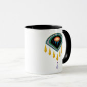 Déco Oeuf Spatial Mug 11oz. (Devant droit)