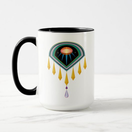 Déco Oeuf Spatial Mug 15oz. (Gauche)