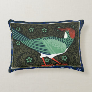 Deco Painted Bird Pillow 16 x 12 inch Decoratief Kussen