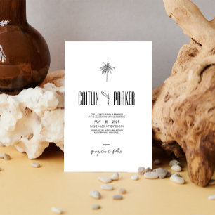 Deco Palm · Minimalistische Boho Chique · Bestemmi Kaart