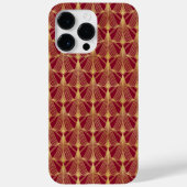 DECO-PATTERS VAN RED & GOLD ART Case-Mate iPhone CASE (Achterkant)