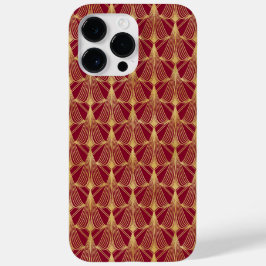 DECO-PATTERS VAN RED & GOLD ART Case-Mate iPhone 14 PRO MAX HOESJE