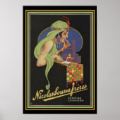 Déco Poster publicitaire égyptienne de cigarettes  (Devant)