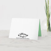 Deco Retro Moederdag Kaart (Achterkant)