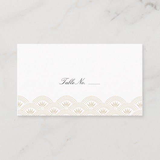 Deco Seigaiha Guest Escort Cartes (Devant)