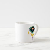 Deco Space Egg Espresso Cup Kop (Voorkant rechts)