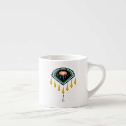 Deco Space Egg Espresso Cup Kop (Rechts)