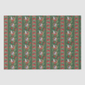 Deco-stijl Kerstkatten Tissuepapier (Voorkant)