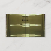 Deco Style Elevator Visitekaartje (Achterkant)