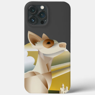 Deco Style Podenco Dog iPhone 13 Pro Max Hoesje
