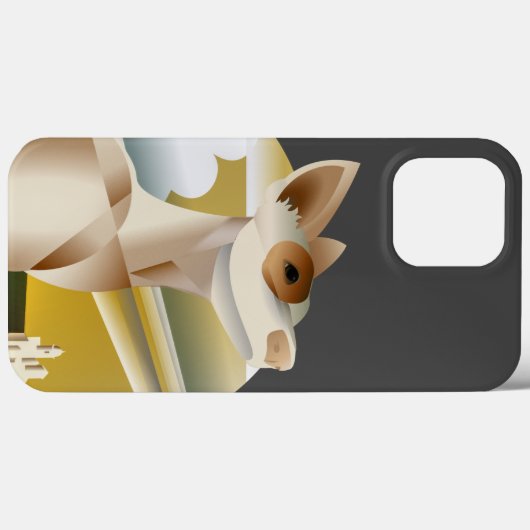 Deco Style Podenco Dog Case-Mate iPhone Case (Achterkant (horizontaal))
