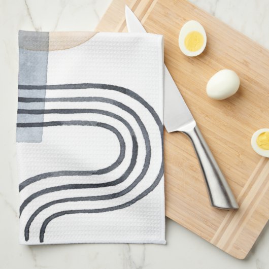 Deco Sunrise IV Theedoek (Quarter Fold)