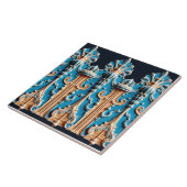 Deco Terra Cotta Tegeltje (Zijkant)