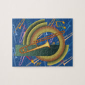 Deco Trombone Legpuzzel (Horizontaal)