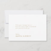 Déco type or | Mariage Bourgogne Merci plat (Dos)