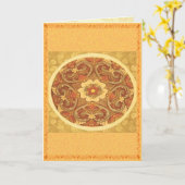 Deco Vaderdag Kaart (Gele Bloem)