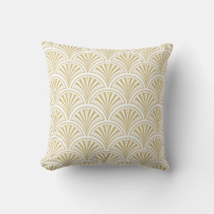 Deco Waaiers Vintage Patroon Kussen