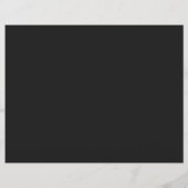 deco Wedding Black Cream (Achterkant)