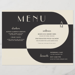deco Wedding Black Cream