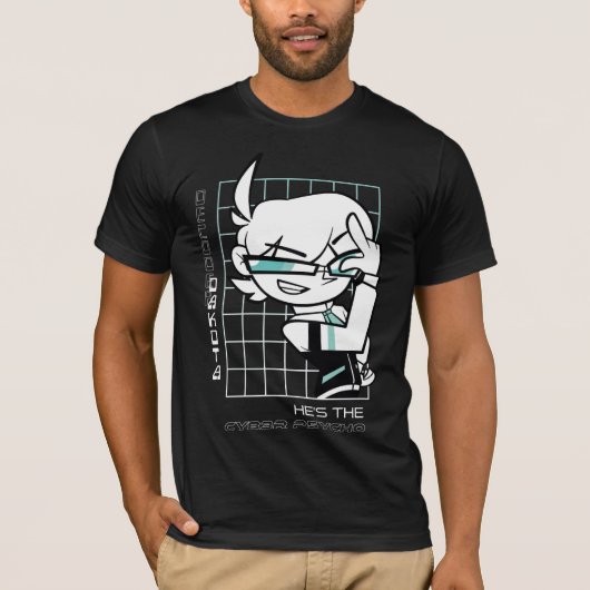 Decoder Dakota | Raster [zwart] T-shirt (Voorkant)