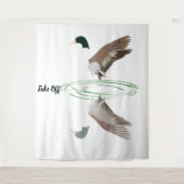 Décollage de la tapisserie (Devant)