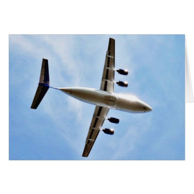 Décollage de l'avion (Devant horizontal)