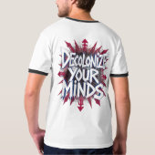 Decolonize Your Minds (Points) T-shirt (Achterkant)