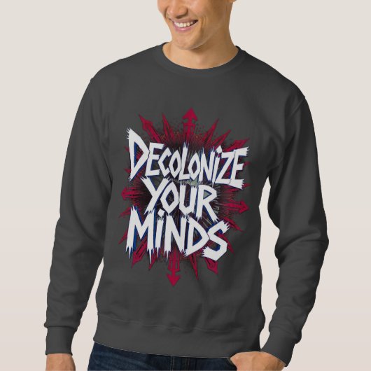 Decolonize Your Minds (Points) Trui (Voorkant)
