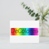 DeColores Briefkaart (Staand voorkant)