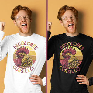 DeColores Cursillo Haan met noodlijdende zonsonder T-shirt