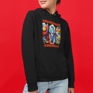 DeColores Cursillo Kwaststreek Haan Kruis Duif Hoodie