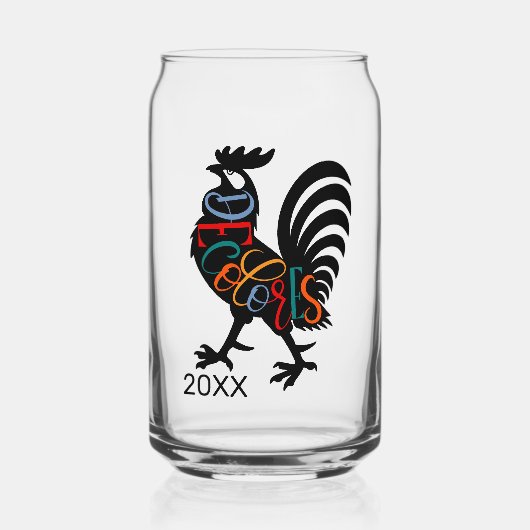 DeColores Cursillo Rooster Noir Silhouette (Recto)